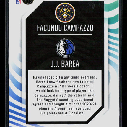 2021 Panini Illusions Rookie Reflections Facundo Campazzo J.J. Barea #8