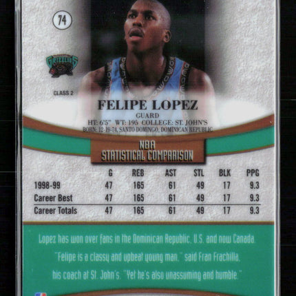 1998 Topps Gold Label Felipe Lopez #74 Class 2