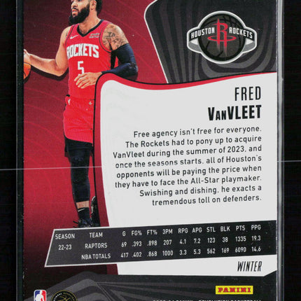 2024 Panini Revolution Basketball Fred VanVleet #41 Winter