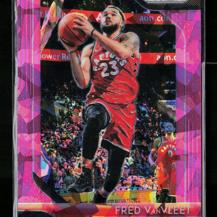 2018 Panini Prizm Fred VanVleet #103 Pink Ice