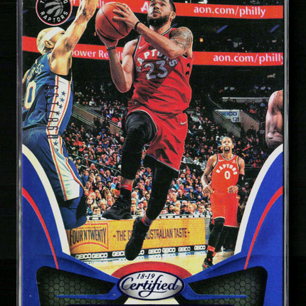 2018 Panini Certified Fred VanVleet #108 Blue