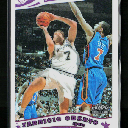 2006 Topps Chrome Fabricio Oberto #195 Refractor 976/999