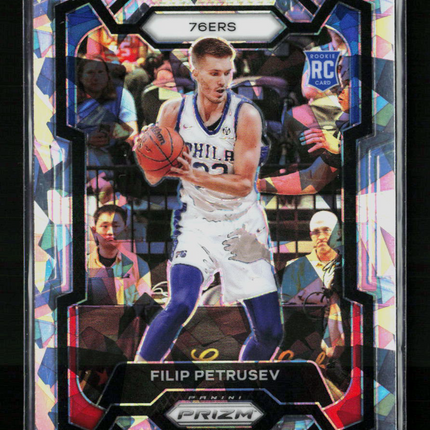 2023 Panini Prizm Filip Petrusev #282 Ice