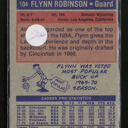 1972 Topps Flynn Robinson #104