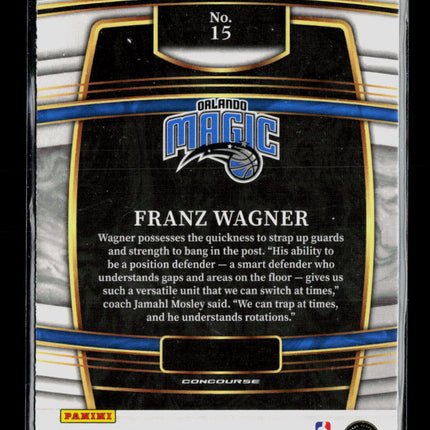 2022 Panini Select Franz Wagner #15 Blue