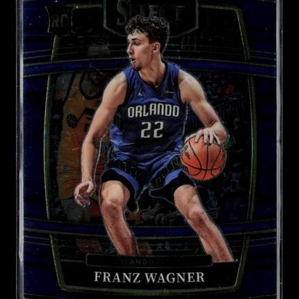 2022 Panini Select Basketball Franz Wagner #15 Blue RC