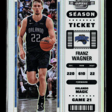 2023 Panini Contenders Optic Franz Wagner #40 Holo