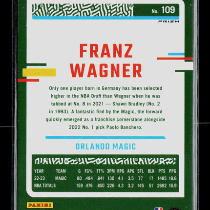 2024 Panini Donruss Optic Franz Wagner #109 Pink