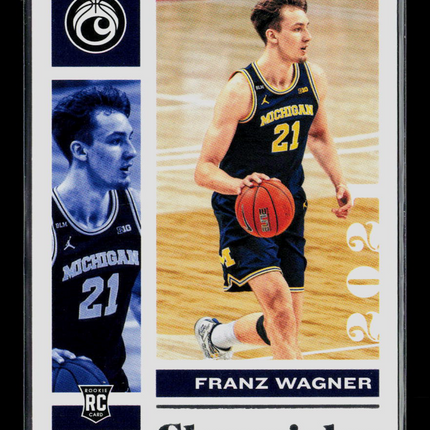 2021 Panini Chronicles Draft Picks Franz Wagner #9 RC