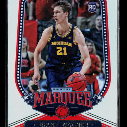 2021 Panini Chronicles Marquee Draft Picks Franz Wagner #149 RC