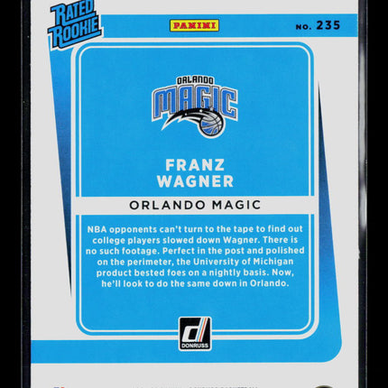2021 Panini Donruss Basketball Franz Wagner #235