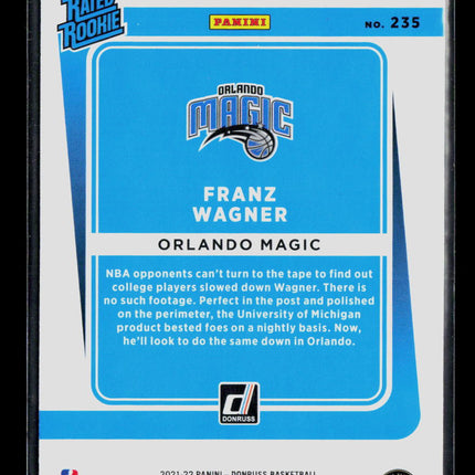 2021 Panini Donruss Franz Wagner #235