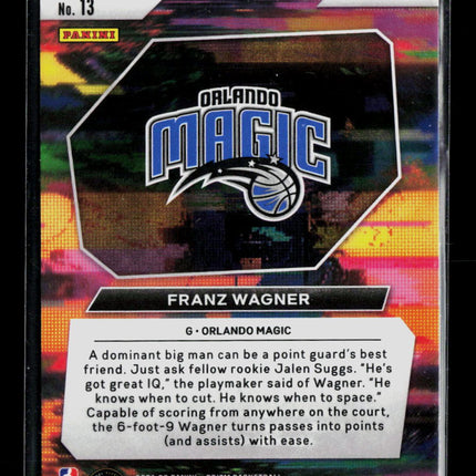 2021 Panini Prizm Instant Impact Franz Wagner #13 RC