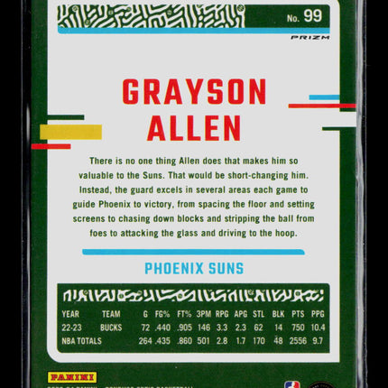 2024 Panini Donruss Optic Grayson Allen #99 Pink Hyper