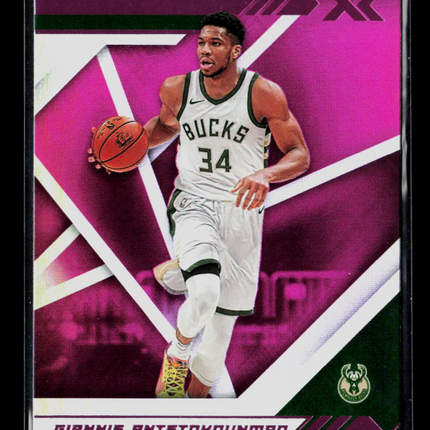 2021 Panini Chronicles XR Giannis Antetokounmpo #274 Pink