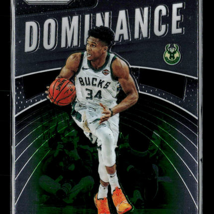 2019 Panini Prizm Dominance Giannis Antetokounmpo #10