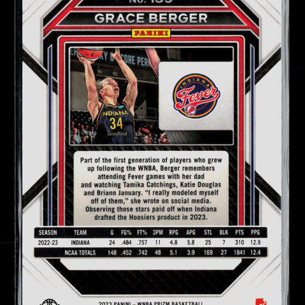 2023 Panini Prizm WNBA Grace Berger #139 RC