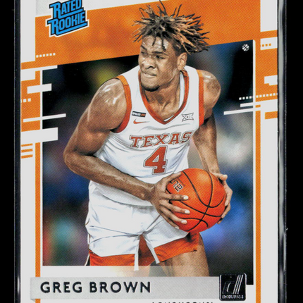 2021 Panini Chronicles Donruss Draft Picks Greg Brown #39