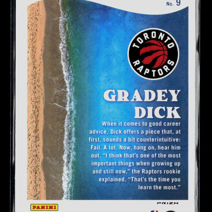 2024 Donruss Optic Splash Gradey Dick #9 Purple Prizm RC