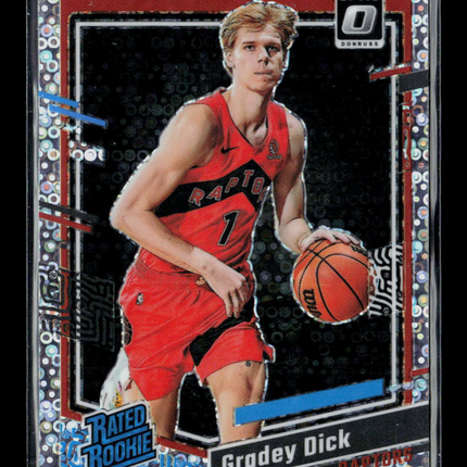 2024 Panini Donruss Optic Gradey Dick #212 Fast Break