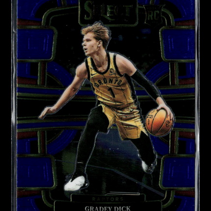 2024 Panini Select Gradey Dick #90 Blue RC