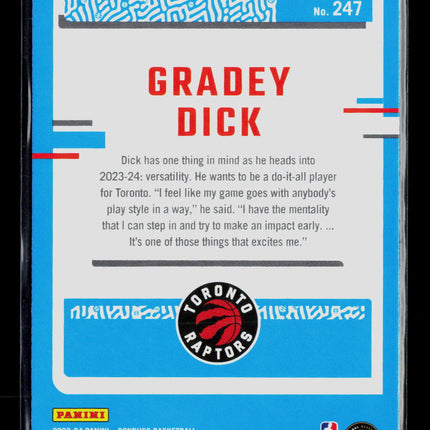 2023 Panini Donruss Gradey Dick #247