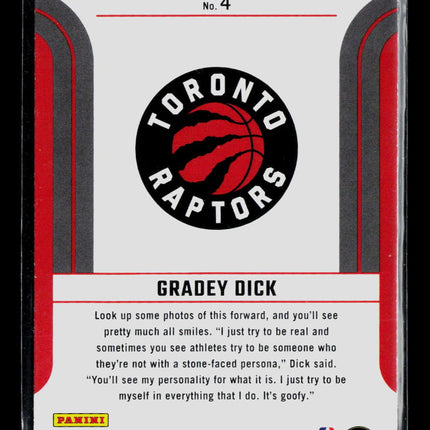2023 Donruss Franchise Features Gradey Dick #4 RC