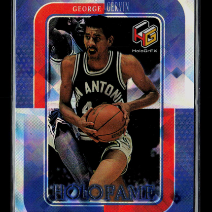 1999 Upper Deck HoloGrFX Holofame George Gervin #HF-4
