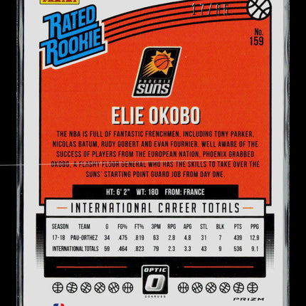 2019 Donruss Optic Elie Okobo #159 Red Disco /85