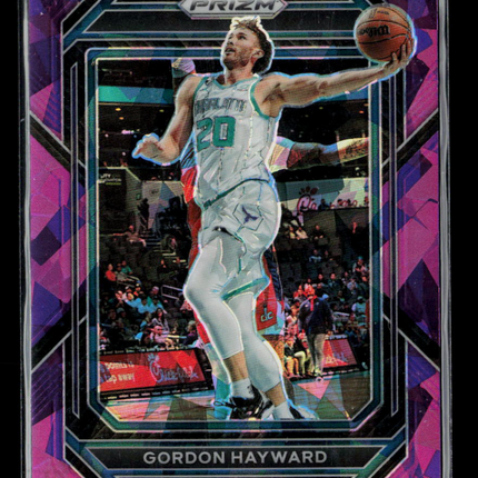 2023 Panini Prizm Gordon Hayward #148 Purple Ice 106/149