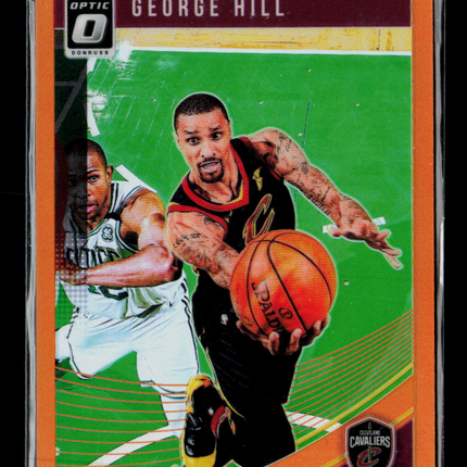 2019 Panini Donruss Optic George Hill #108 Orange 158/199
