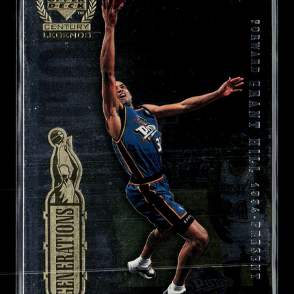 1999 Upper Deck Century Legends Generations Grant Hill George Gervin #G3