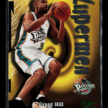 1998 SkyBox Z-Force Zupermen Grant Hill #193
