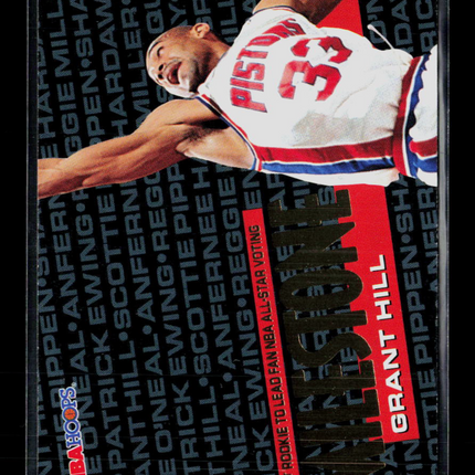 1995 Hoops Milestone Grant Hill #211