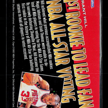 1995 Hoops Milestone Grant Hill #211