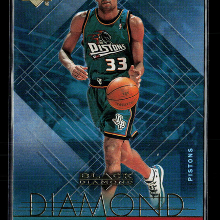 2000 Upper Deck Black Diamond Diamond Skills Grant Hill #DS2