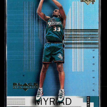 2000 Upper Deck Black Diamond Myriad Grant Hill #M6
