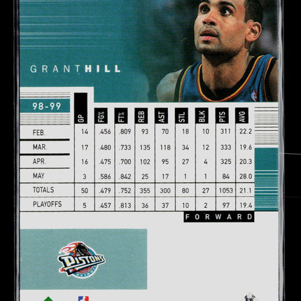 2000 Upper Deck Black Diamond Myriad Grant Hill #M6