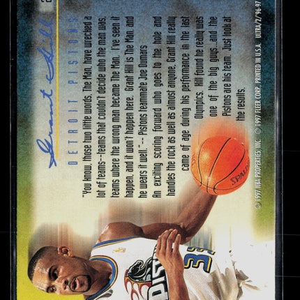 1997 Fleer Ultra Grant Hill #291