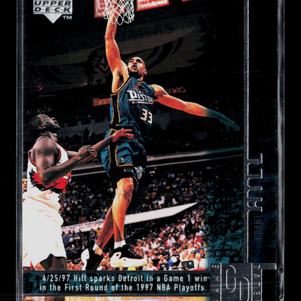 1998 Upper Deck Game Dated Grant Hill #321