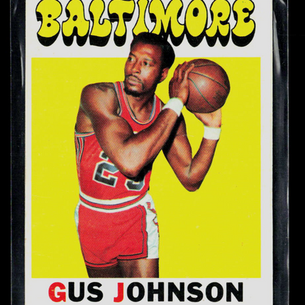 1972 Topps Gus Johnson #77