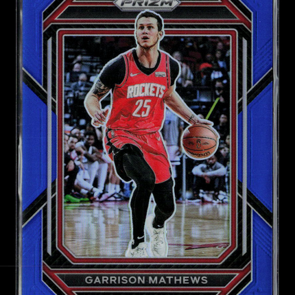 2023 Panini Prizm Garrison Mathews #188 Blue 054/199