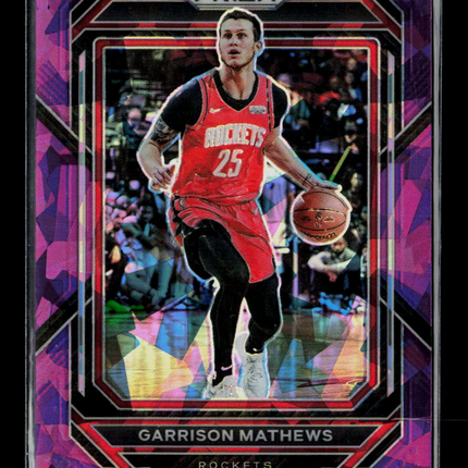 2023 Panini Prizm Basketball Garrison Mathews #188 Purple Ice 092/149