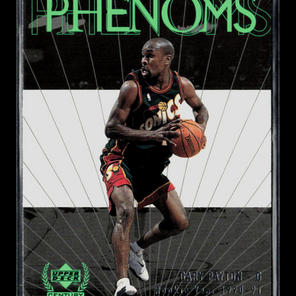 1999 Upper Deck Century Legends 21st Century Phenoms Gary Payton #68
