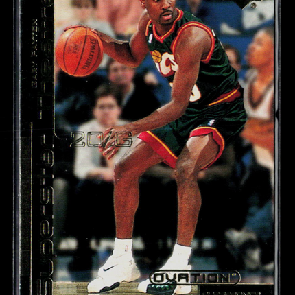 1999 Upper Deck Ovation Superstar Theatre Gary Payton #ST19