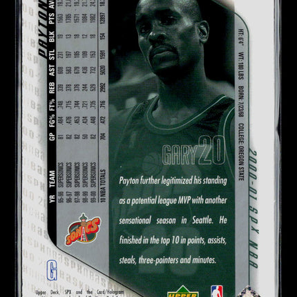 2000 Upper Deck SPx Gary Payton #76
