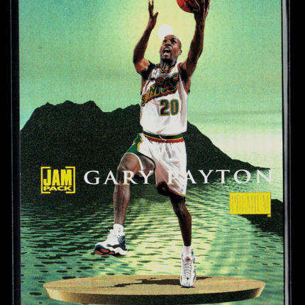1998 SkyBox Premium Jam Pack Gary Payton #9 OF 15 JP