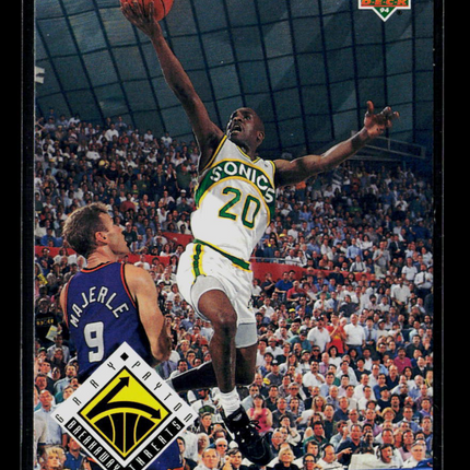 1993 Upper Deck Breakaway Threats Gary Payton #441