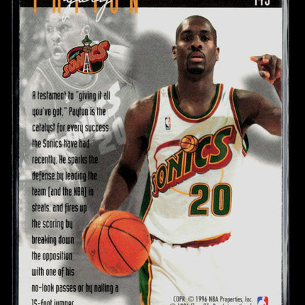 1996 Fleer Ultra Gary Payton #145