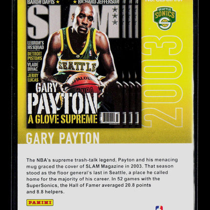 2021 Panini Hoops Basketball SLAM Gary Payton #SLAM #67